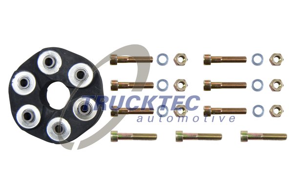 Trucktec Automotive Rubber askoppeling / Hardyschijf 02.34.002