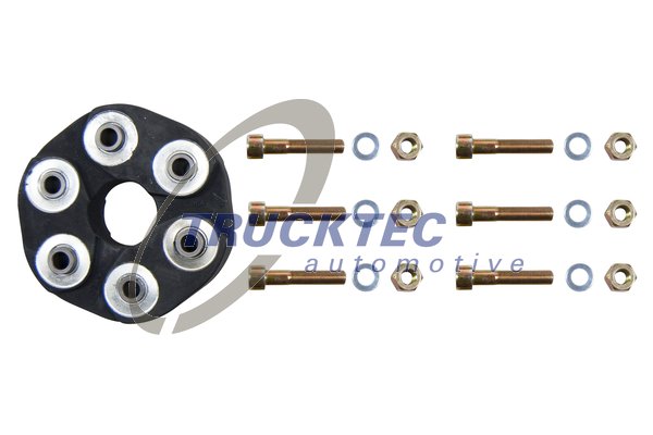 Trucktec Automotive Rubber askoppeling / Hardyschijf 02.34.003