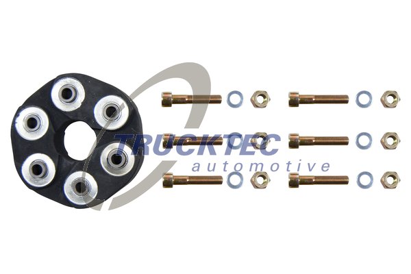 Trucktec Automotive Rubber askoppeling / Hardyschijf 02.34.022