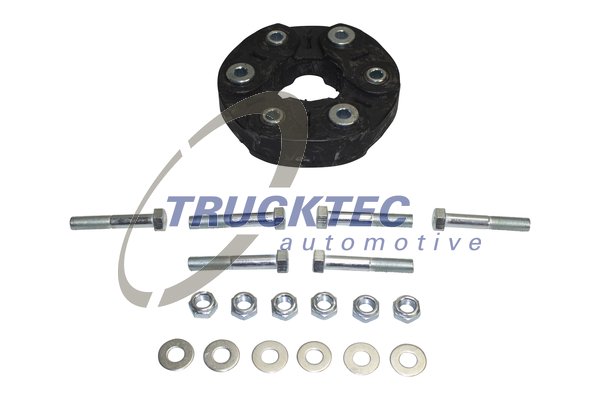 Trucktec Automotive Rubber askoppeling / Hardyschijf 08.34.101