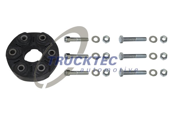 Trucktec Automotive Rubber askoppeling / Hardyschijf 08.34.164
