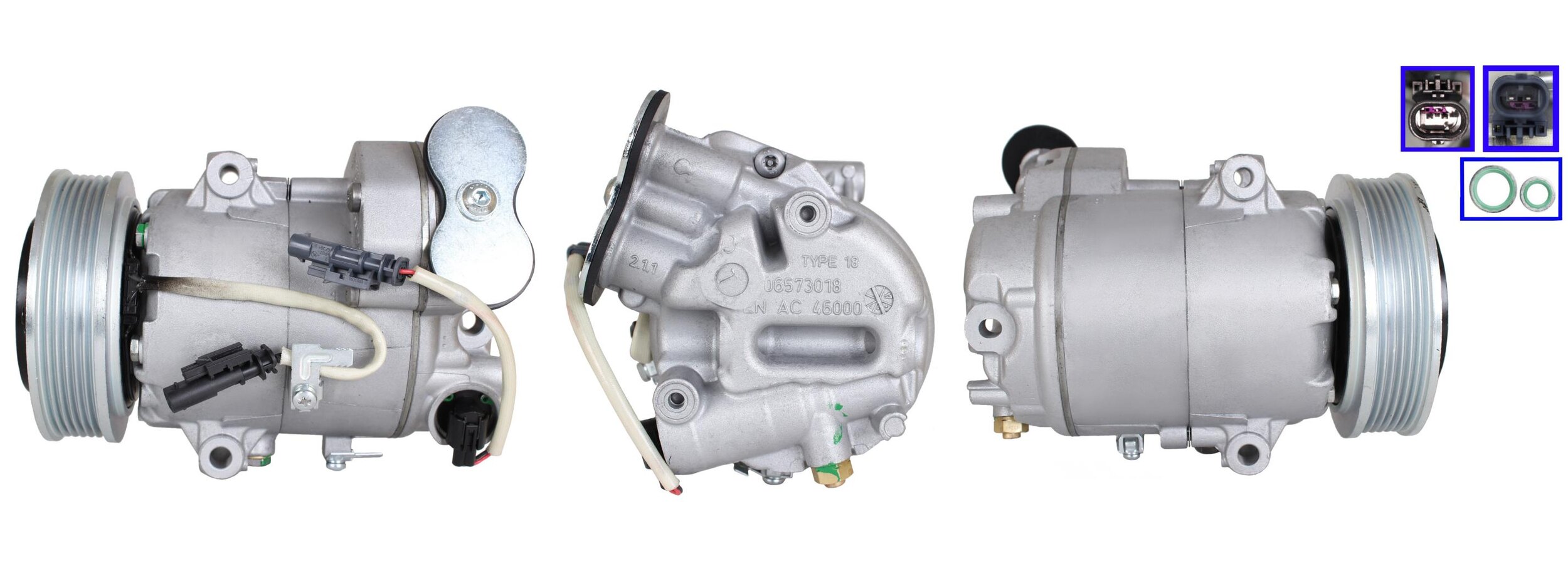 Elstock Airco compressor 51-1069