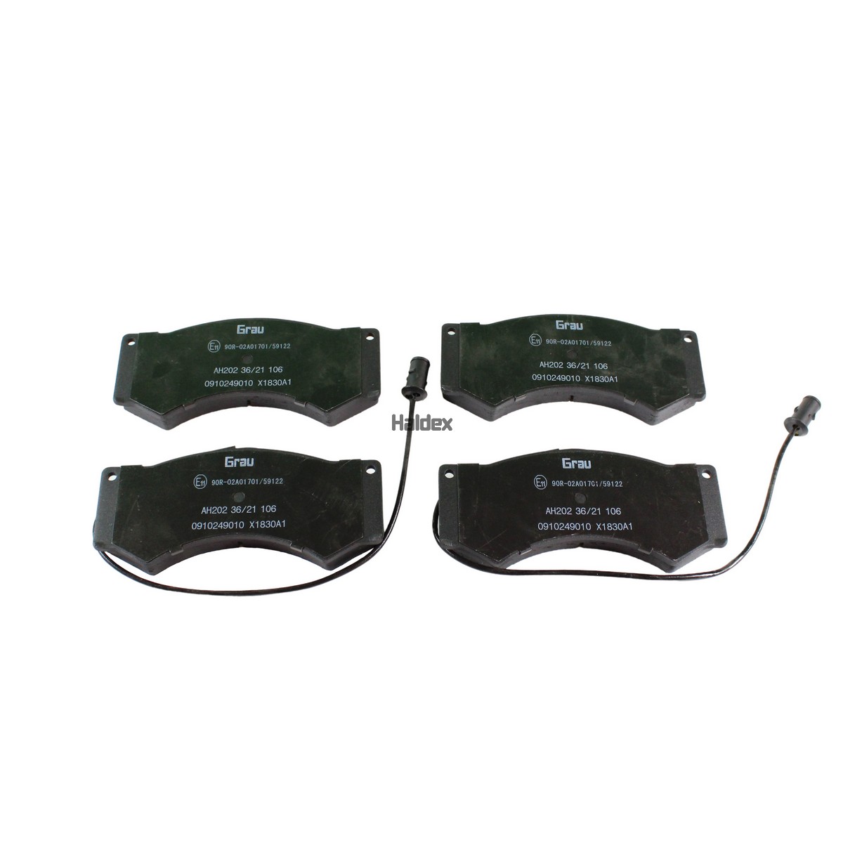 Haldex Remblokset 1910249010