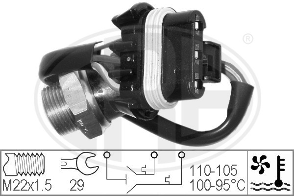 ERA Temperatuurschakelaar 330304