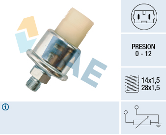 FAE Oliedruksensor 14860