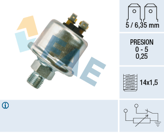 FAE Oliedruksensor 14870