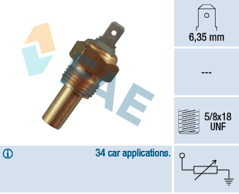 FAE Temperatuursensor 31360