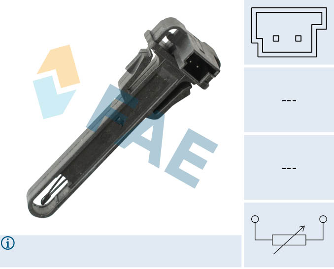 FAE Binnentemperatuur sensor 33926