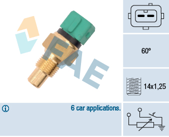 FAE Temperatuursensor 34425