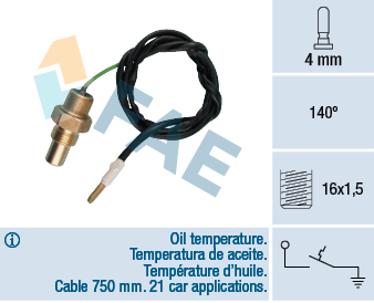 FAE Olietemperatuursensor 35230