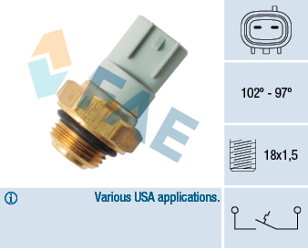 FAE Temperatuurschakelaar 36530
