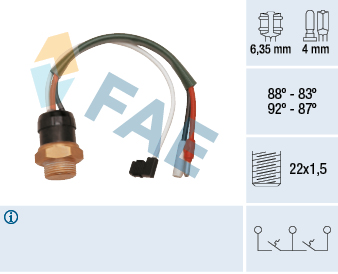 FAE Temperatuurschakelaar 38190