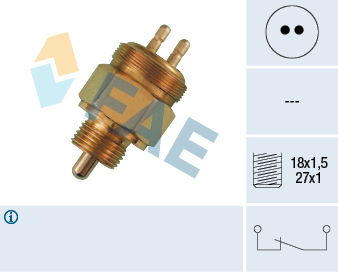 FAE Schakelaar "Cabine gekanteld"-weergave 41120