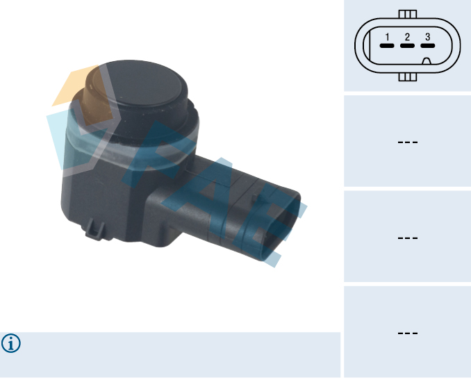 FAE Sensor, park distance control 66098