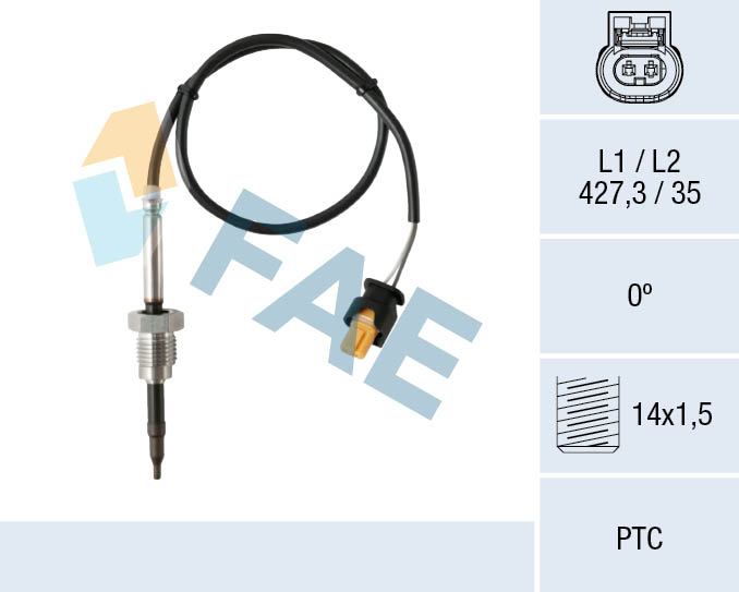 FAE Sensor uitlaatgastemperatuur 68023