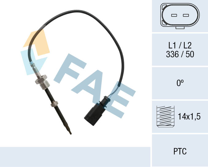 FAE Sensor uitlaatgastemperatuur 68025