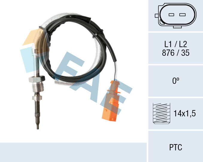 FAE Sensor uitlaatgastemperatuur 68028