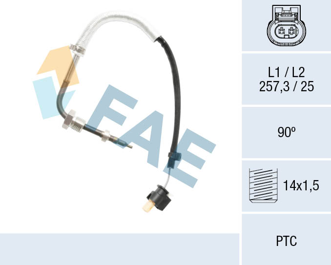 FAE Sensor uitlaatgastemperatuur 68031