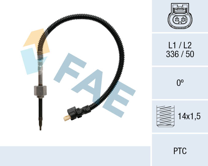 FAE Sensor uitlaatgastemperatuur 68034