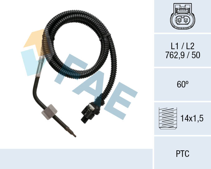 FAE Sensor uitlaatgastemperatuur 68041