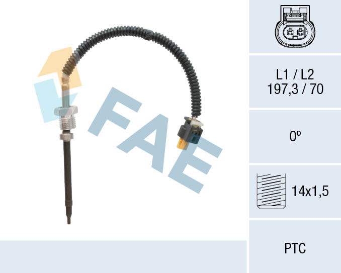 FAE Sensor uitlaatgastemperatuur 68043