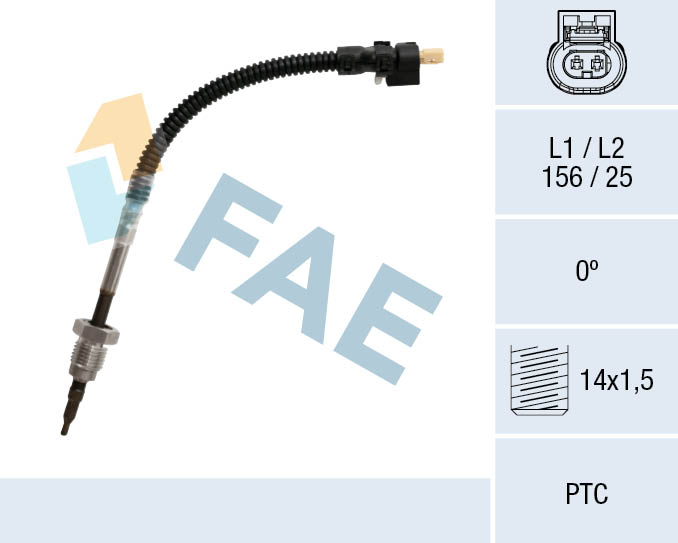 FAE Sensor uitlaatgastemperatuur 68051