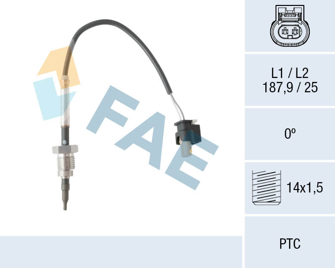 FAE Sensor uitlaatgastemperatuur 68052