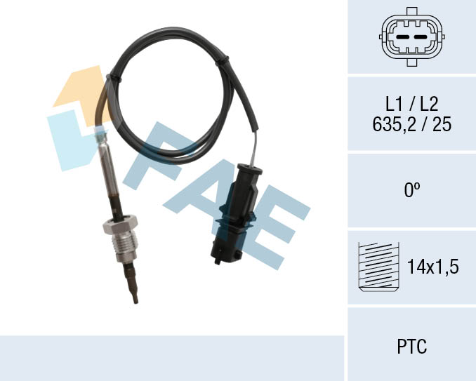 FAE Sensor uitlaatgastemperatuur 68061