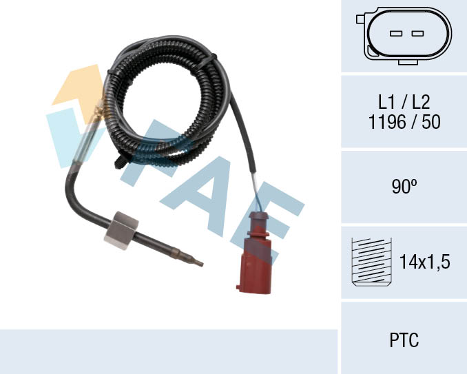 FAE Sensor uitlaatgastemperatuur 68062