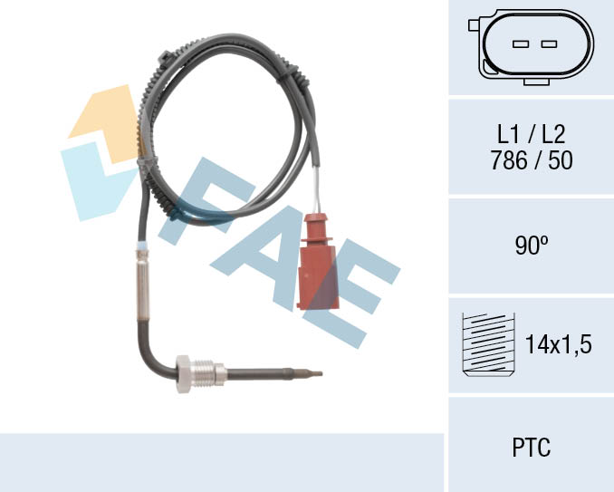 FAE Sensor uitlaatgastemperatuur 68068