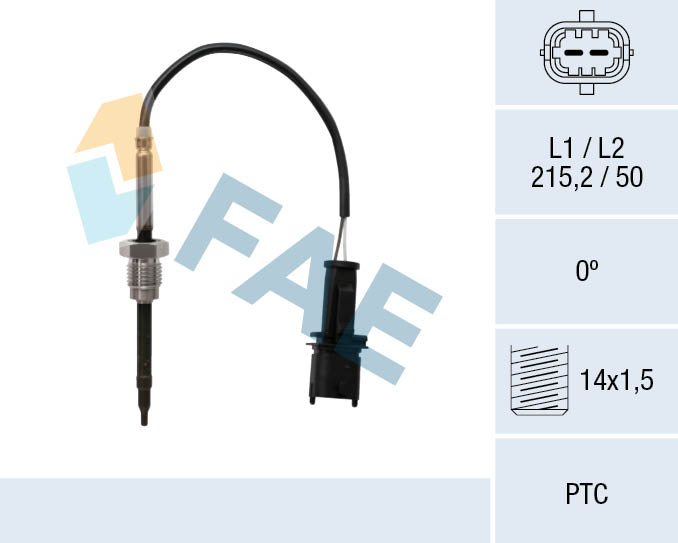 FAE Sensor uitlaatgastemperatuur 68069