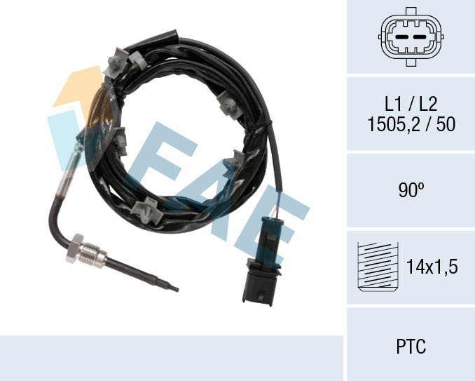 FAE Sensor uitlaatgastemperatuur 68088