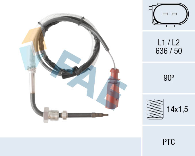 FAE Sensor uitlaatgastemperatuur 68090