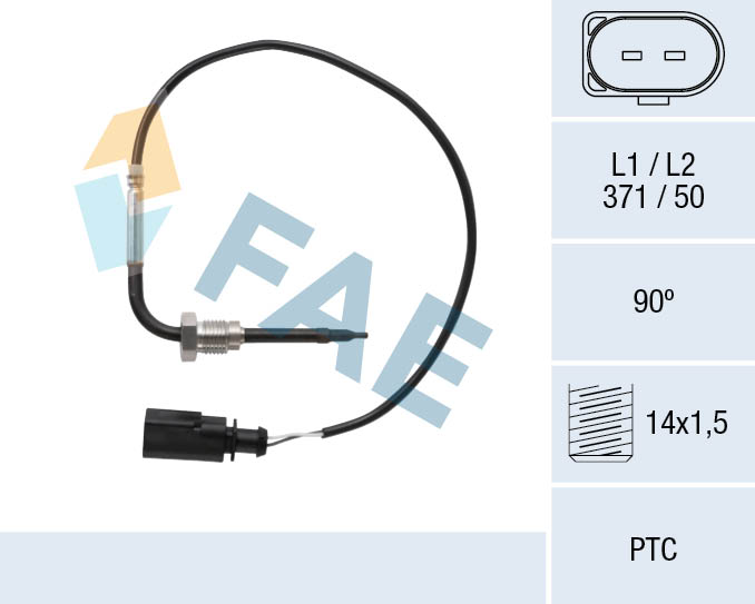 FAE Sensor uitlaatgastemperatuur 68092
