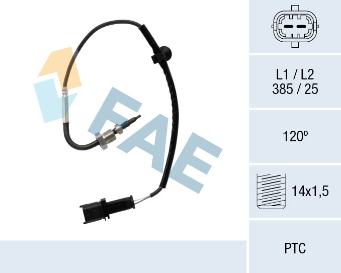 FAE Sensor uitlaatgastemperatuur 68096