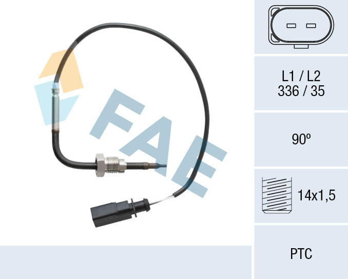 FAE Sensor uitlaatgastemperatuur 68097