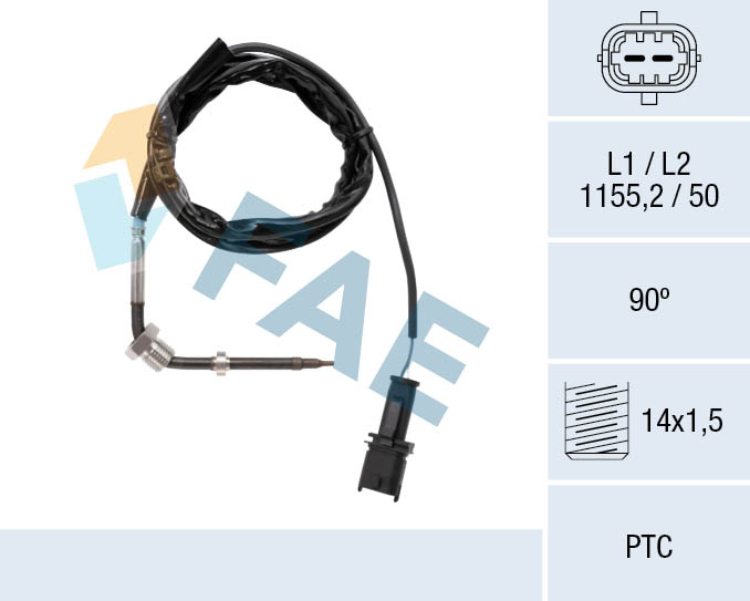 FAE Sensor uitlaatgastemperatuur 68123