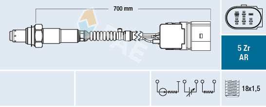 FAE Lambda-sonde 75014