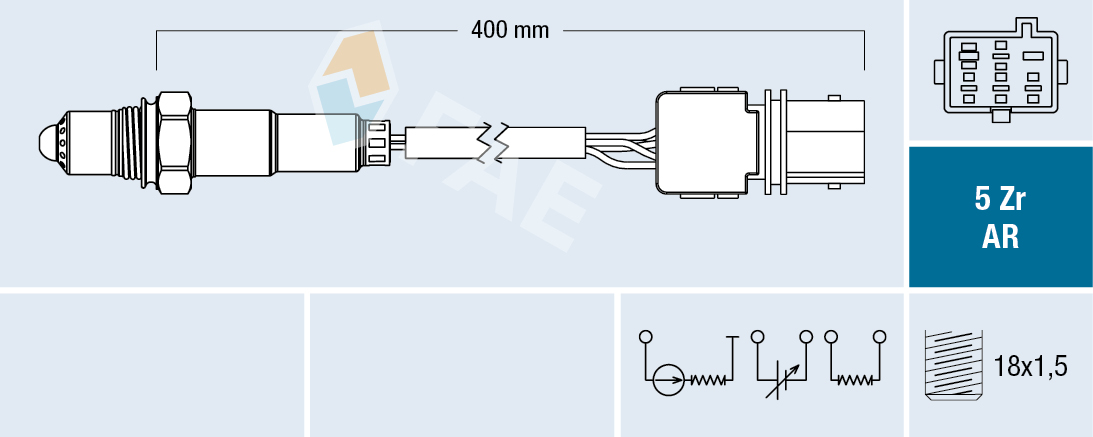 FAE Lambda-sonde 75017
