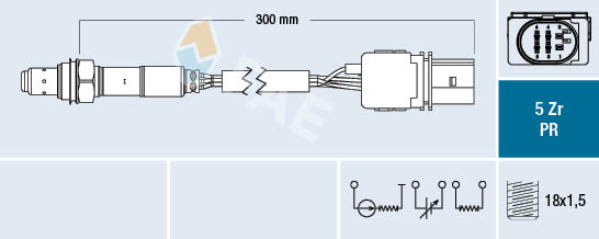 FAE Lambda-sonde 75031