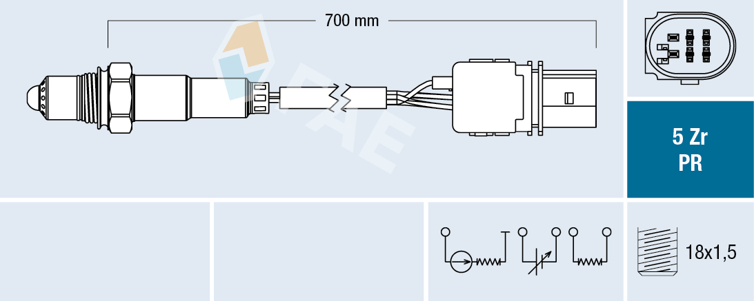 FAE Lambda-sonde 75034