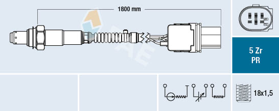 FAE Lambda-sonde 75054