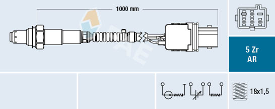 FAE Lambda-sonde 75094