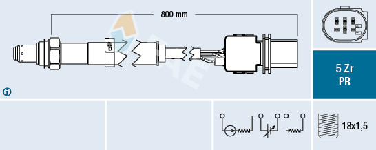 FAE Lambda-sonde 75106