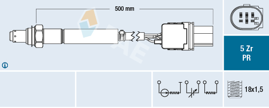 FAE Lambda-sonde 75112