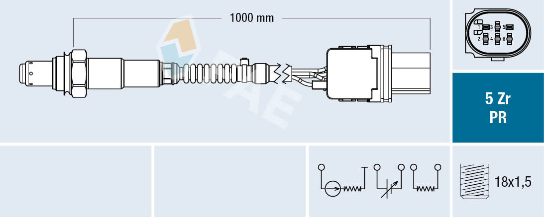 FAE Lambda-sonde 75120