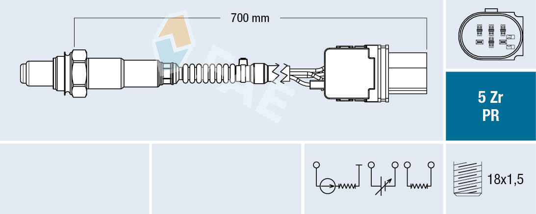 FAE Lambda-sonde 75127