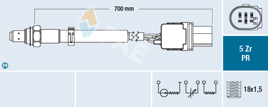 FAE Lambda-sonde 75130