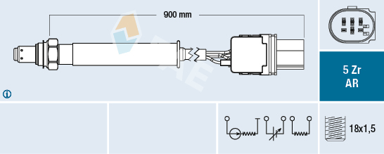 FAE Lambda-sonde 75134