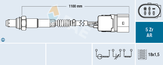 FAE Lambda-sonde 75136